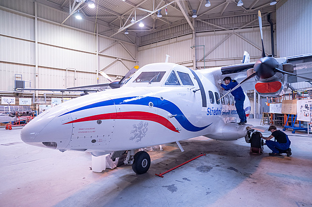 Přímo u letadel už od prvního ročníku. Škola láká studenty na unikátní způsob výuky