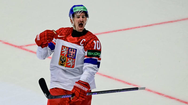 MS v hokeji ON-LINE: Vítězný vstup do šampionátu. Češi zdolali Dány 4:1, výhru jistil Červenka
