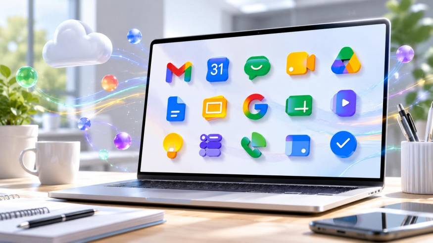 Google Workspace mění ikony: cloudové nástroje mají nový a modernější vzhled